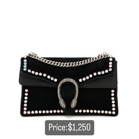 Gucci Handbags - GUCCI BLACK MEDIUM DIONYSUS BAG